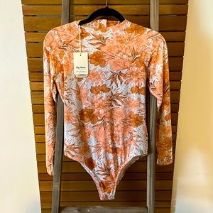 Obama Long Sleeve Full Piece Swimsuit